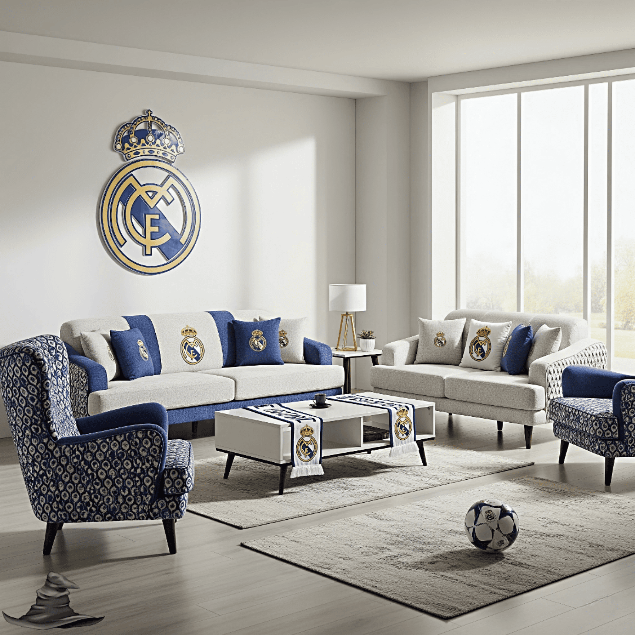 Real Madrid Living Room